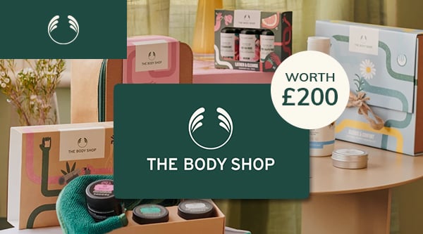 Win a £200 Body Shop Gift Card