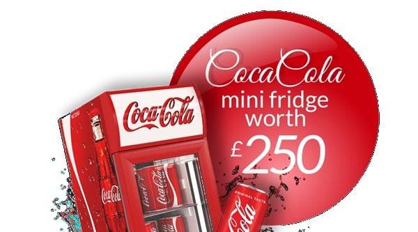 Test & Keep a Coca-Cola Mini Fridge!