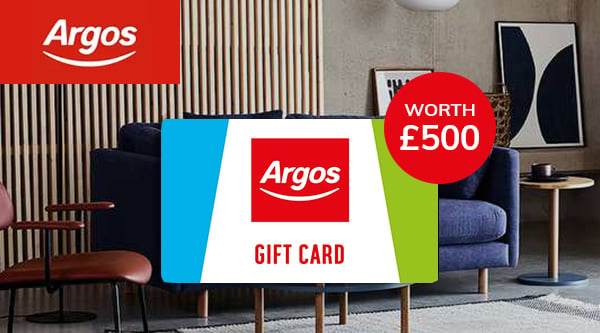 Win a £500 Argos Gift Card