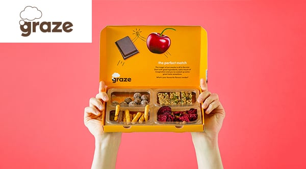 Win 1 of 10 Graze Box 1 Month Subscriptions