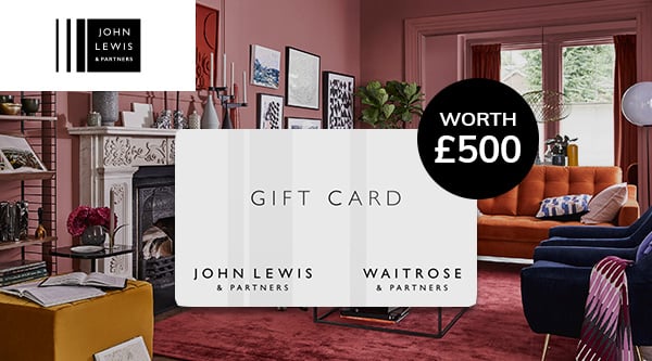 Win a £500 John Lewis Gift Card