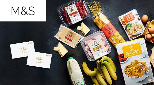Win a &pound;500 Marks and Spencer Gift Card
